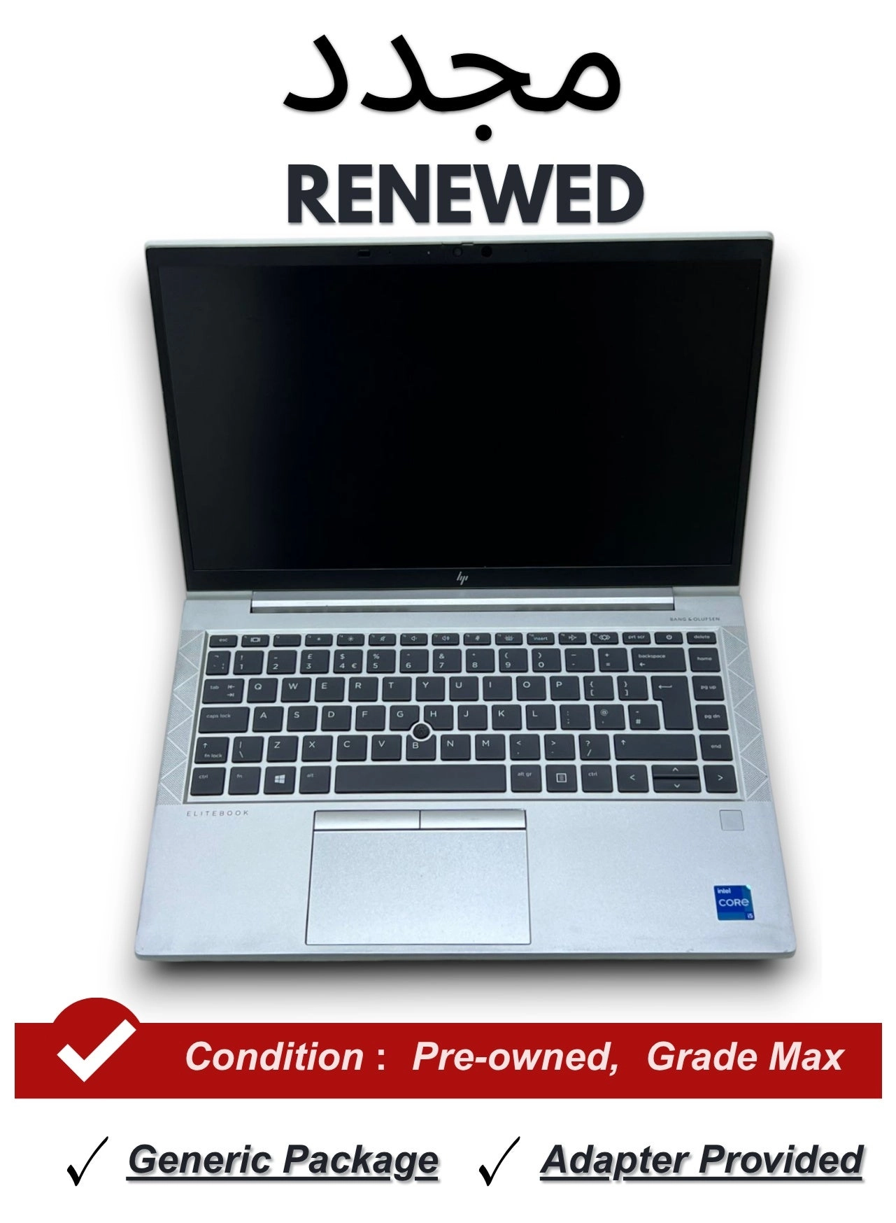 (Renewed) EliteBook 840 G8 - 14'' Core i5-1135G7 16GB 256GB SSD