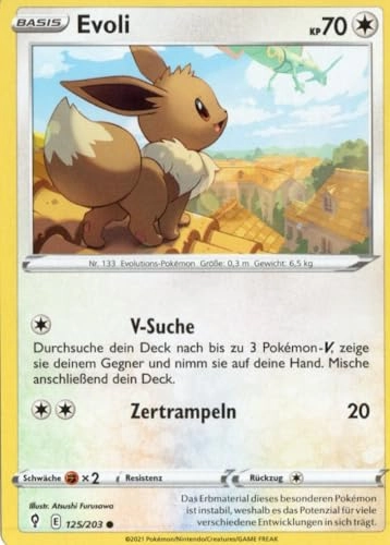 Pokemon Evoli EVS 125 - German