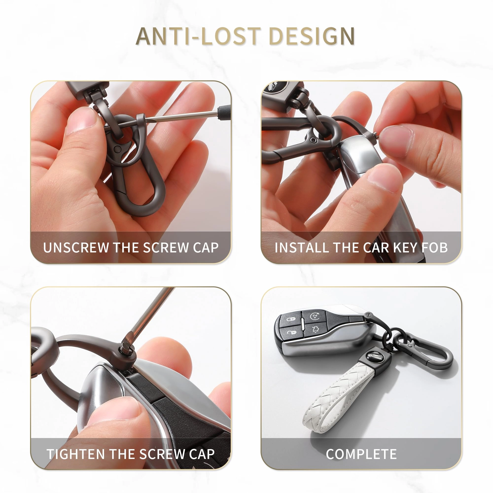Carabiner Keychain - Car
