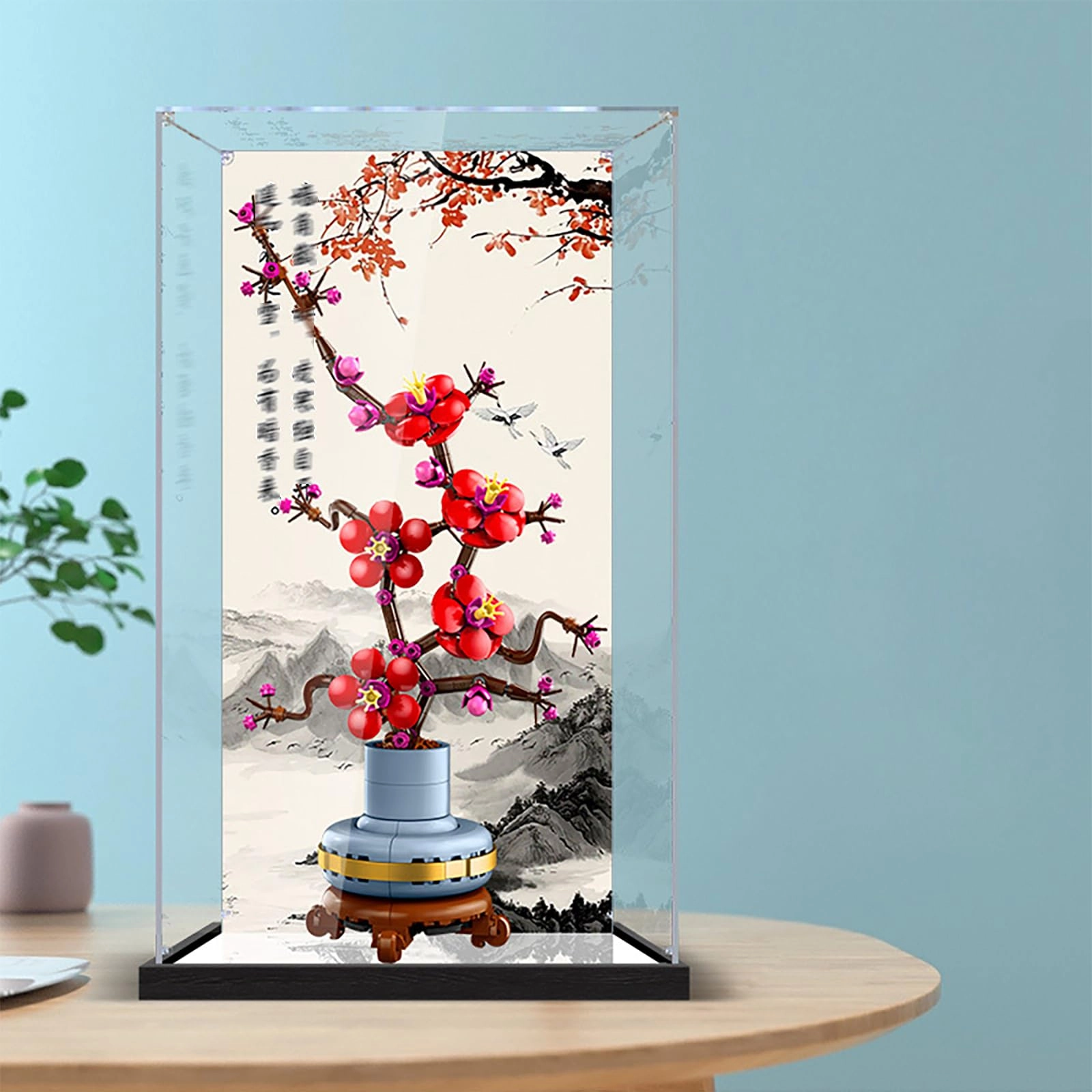 China Acrylic Display Case - 20x15x40cm 2mm/3mm