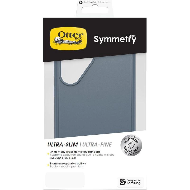 Symmetry Magnetic Back Cover Mobile Case with MagSafe for Samsung Galaxy S25 Ultra