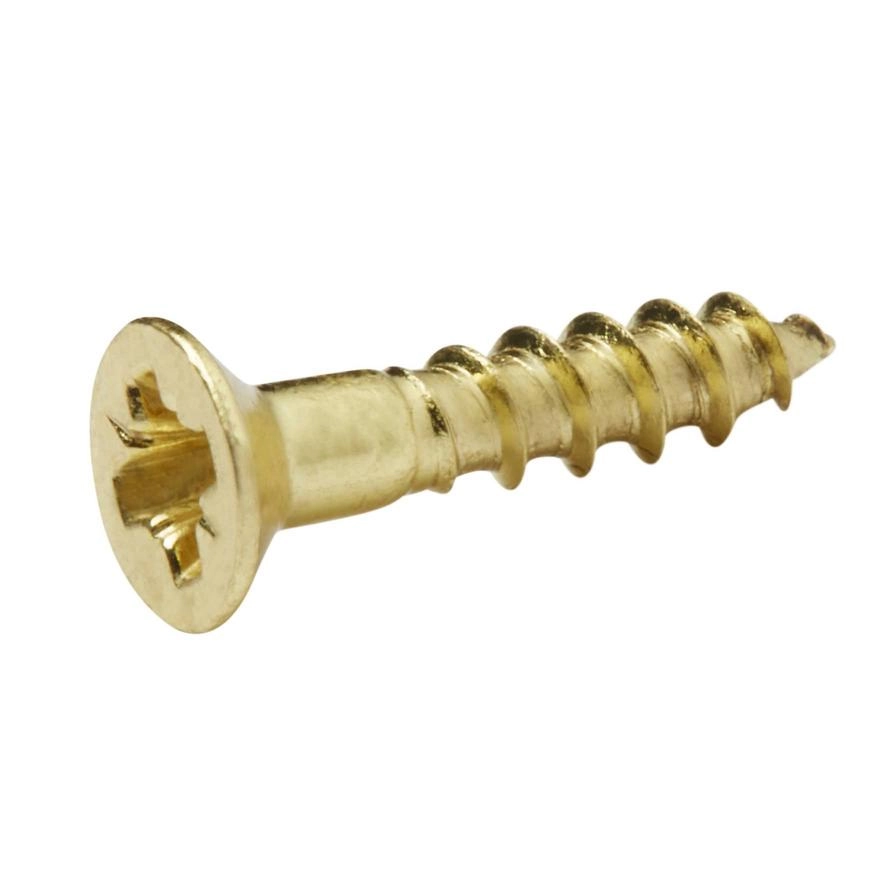 Brass Wood Screw Pack 3.5mm 16mm