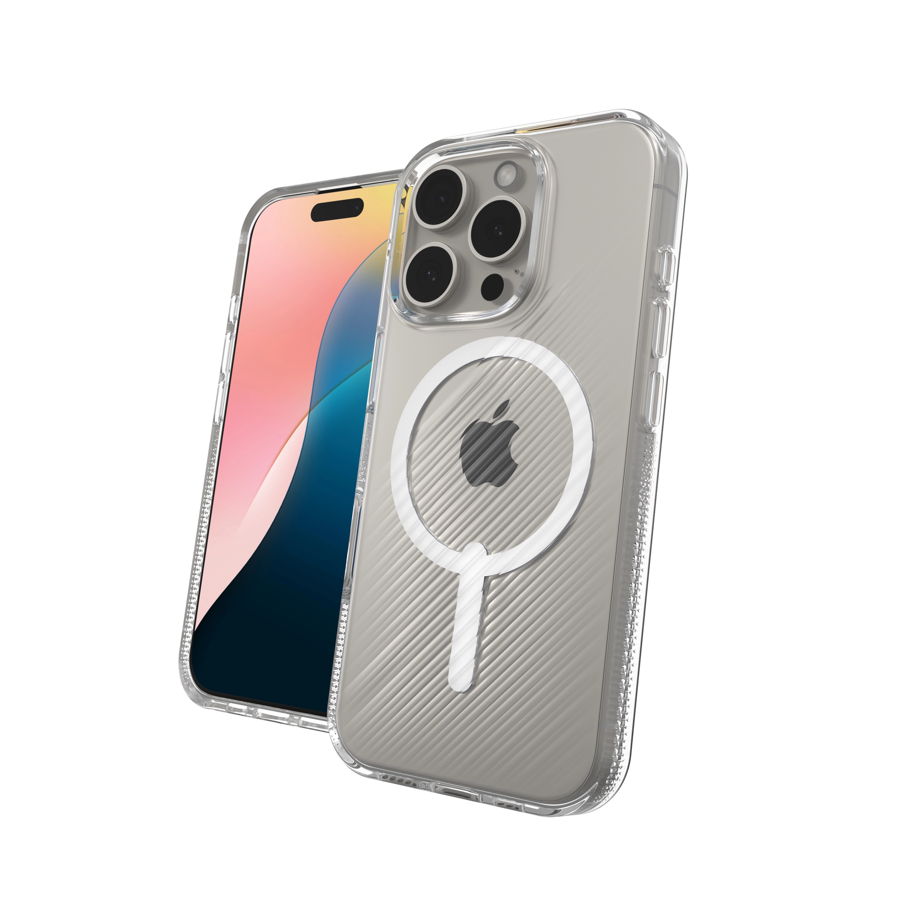 Clear Case + Screen Protector + Lens Protector + Cable + Charger Clear Case for iPhone 16 Pro