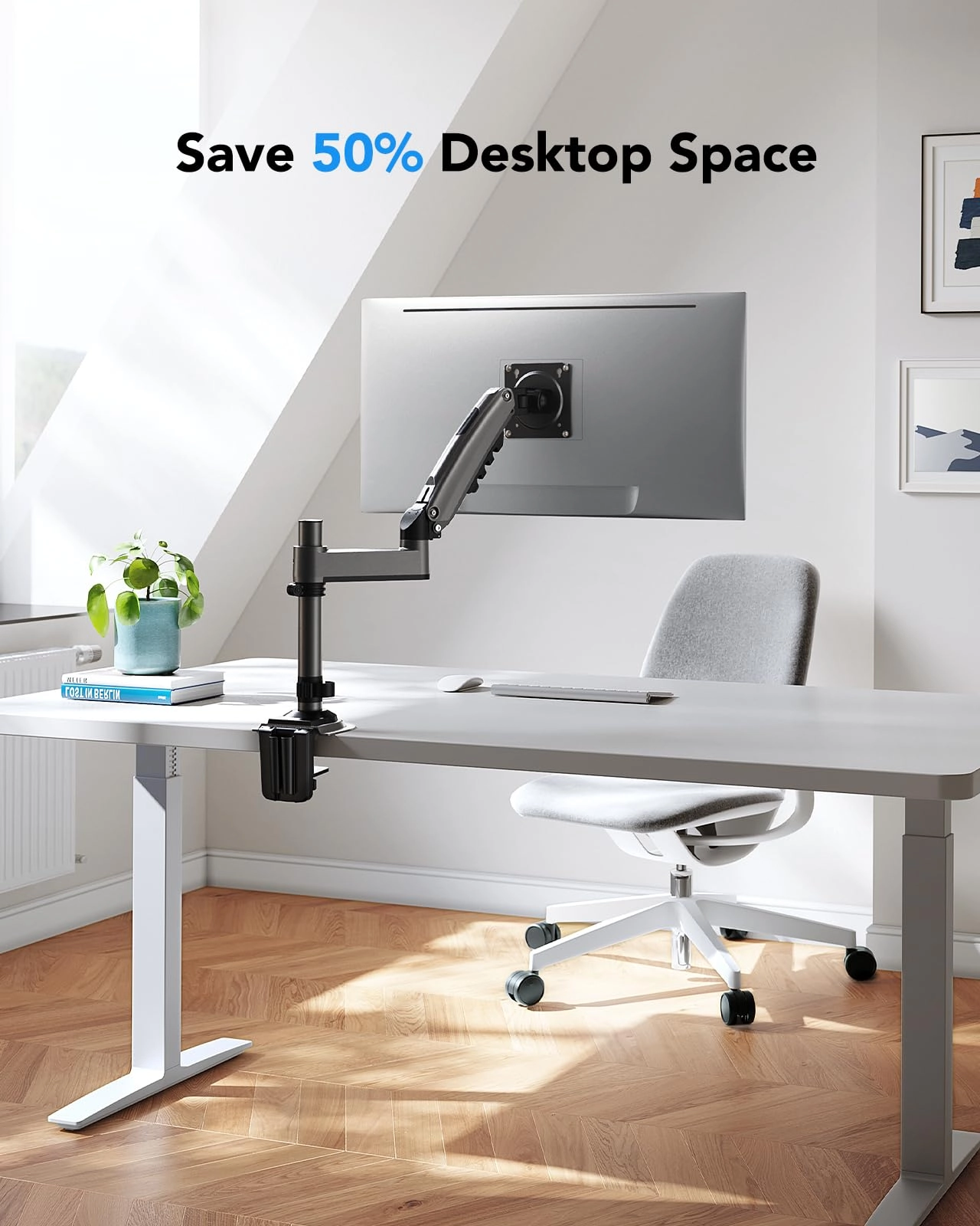 Single Monitor Arm - 13 to 32 Inch 75x75mm 100x100mm