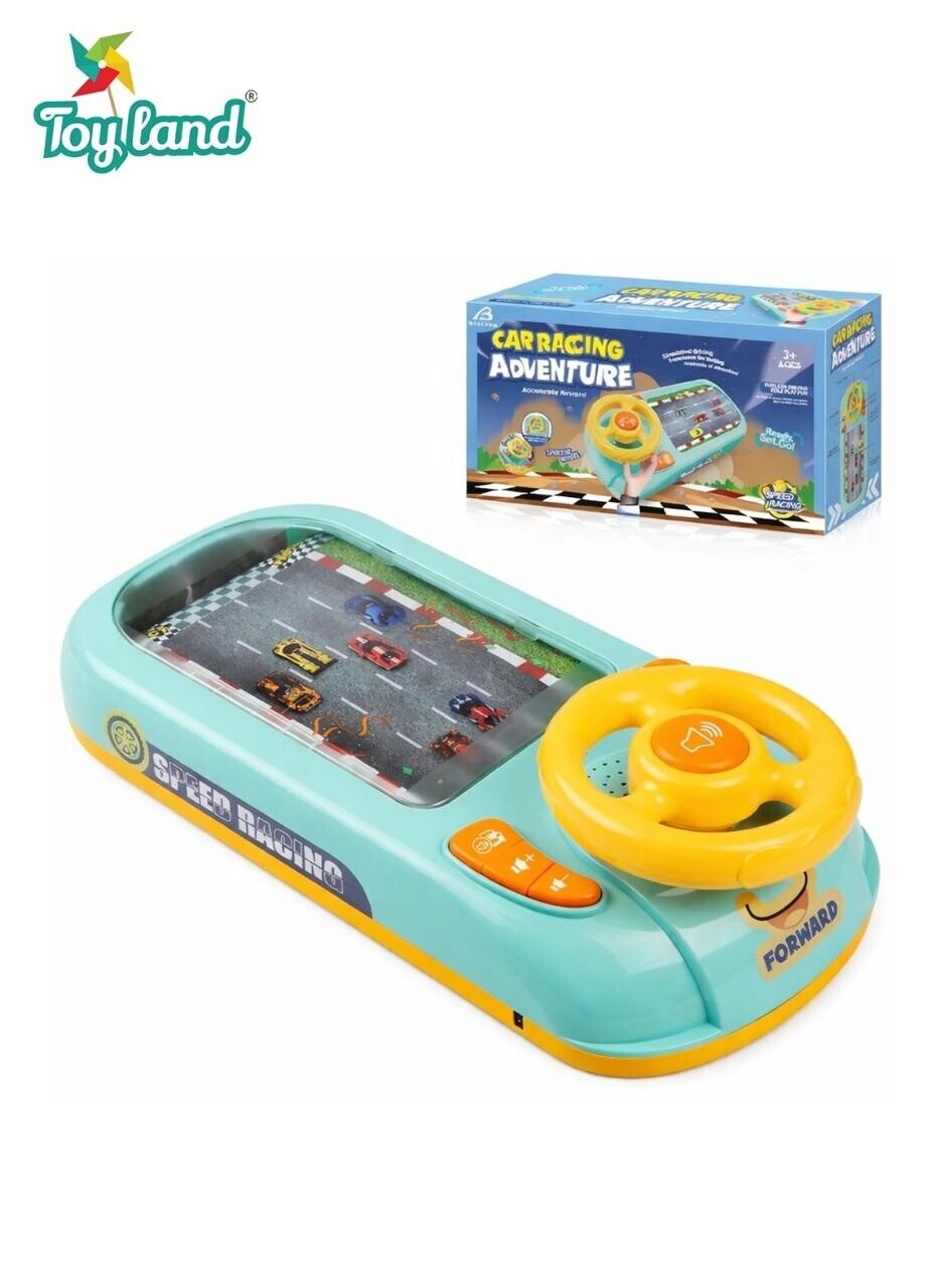 Toy Land UAE Toy Land Musical Steering Wheel Toy - 3 years+