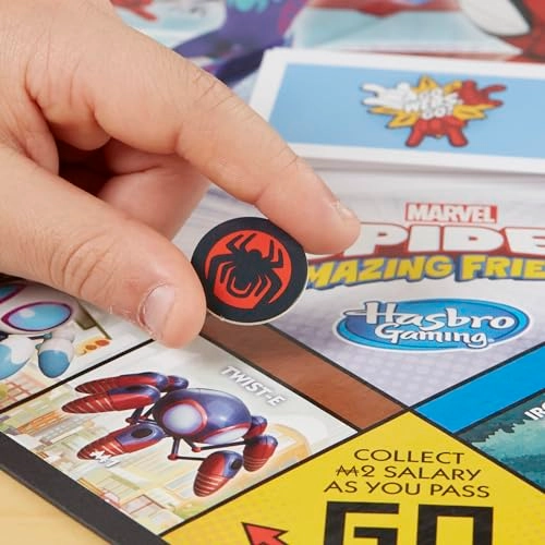 Monopoly Junior: Marvel Spidey and His Amazing Friends Edition
