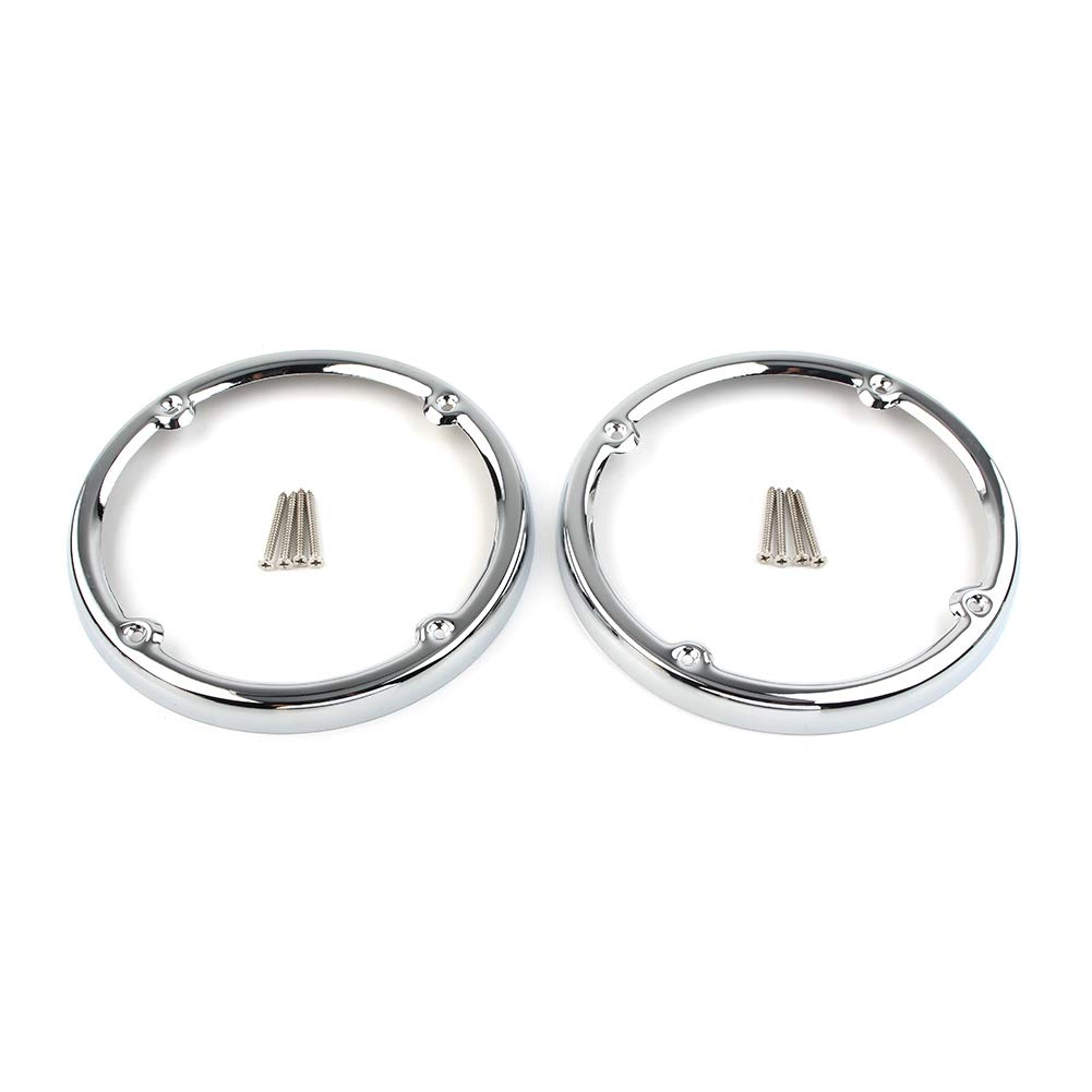 BACAR Motorcycle Speaker Trim - Harley Electra Glide Ultra Limited Tri Glide 2014-2019 Rear