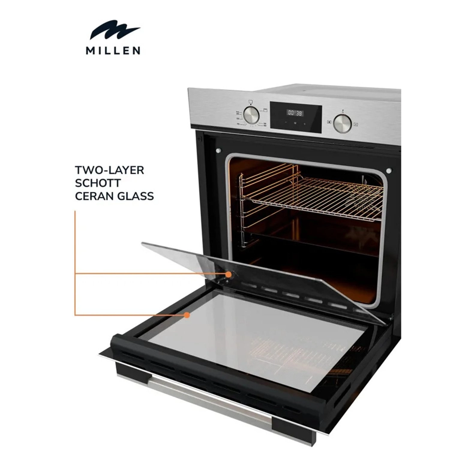 MGO 602 IX 60cm Built-In Gas Oven