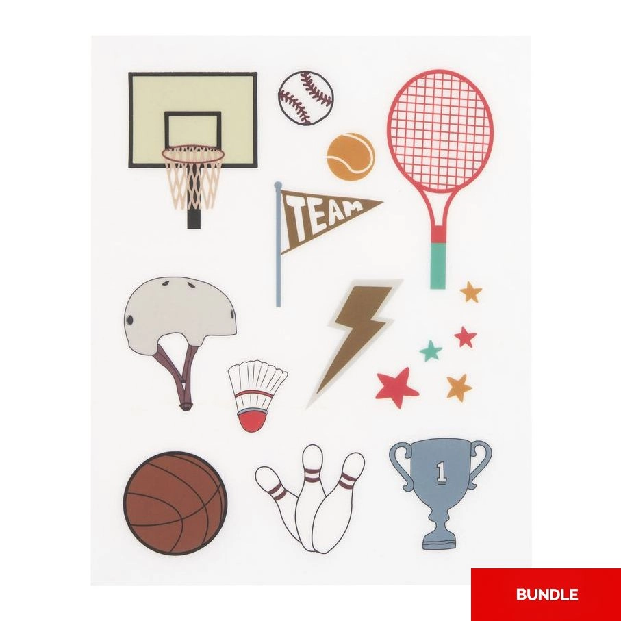 Lässig Sport Sticker Book 3 pcs