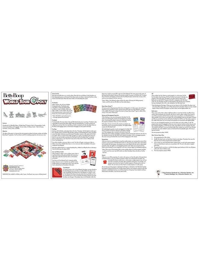 Betty Boop World Tour-Opoly