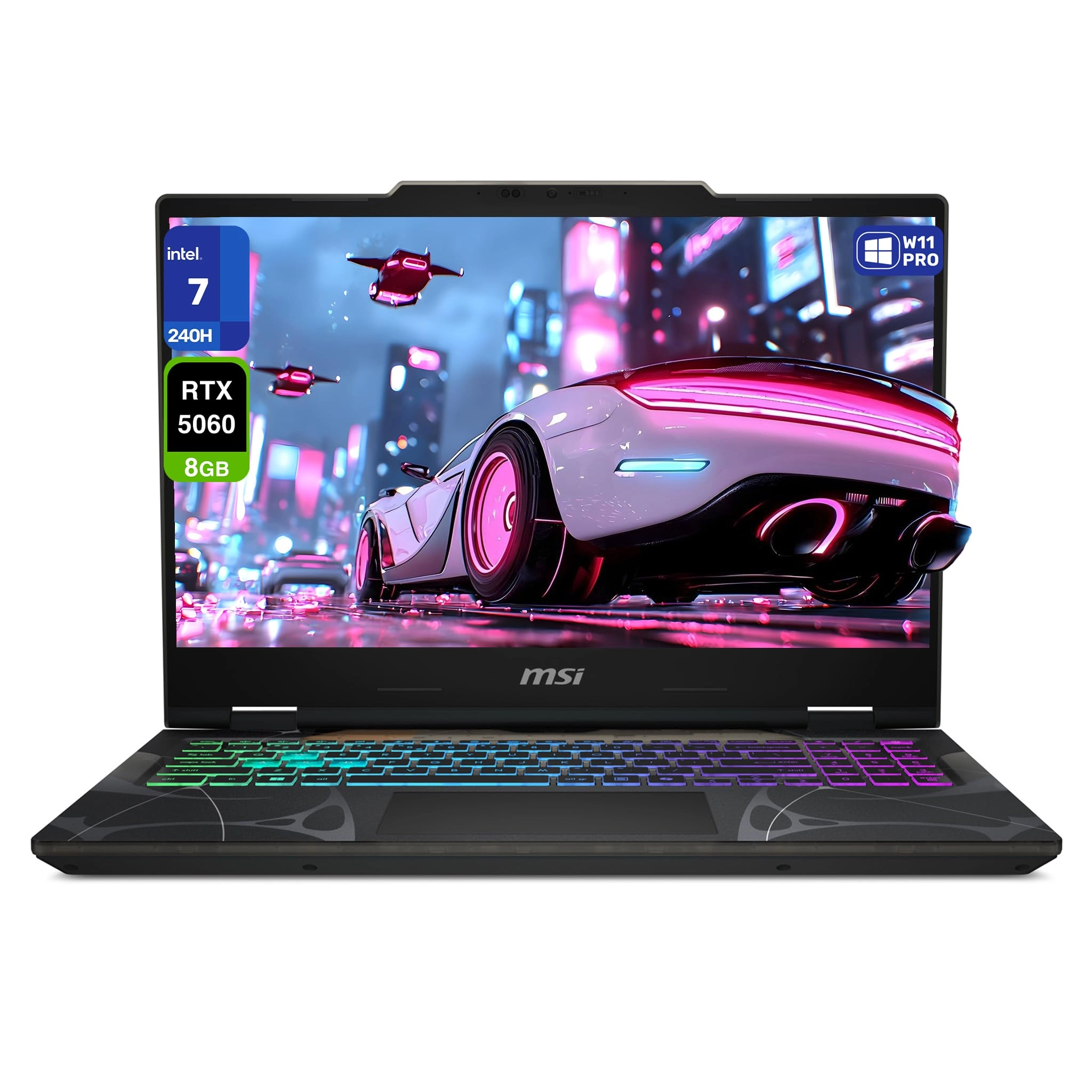 MSI Cyborg 15 - 15.6'' 4TB+4TB 96GB 8TB 7-240H