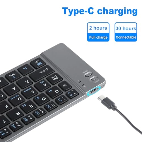 Foldable Bluetooth Keyboard - Wireless