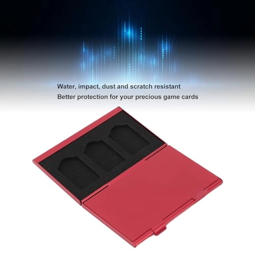 Game Card Case - 6 Slots Aluminum Alloy