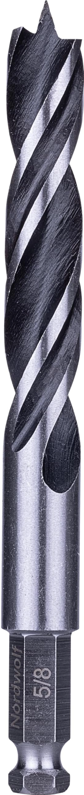 NordWolf Brad Point Wood Drill Bit - Carbon Steel 5/8""