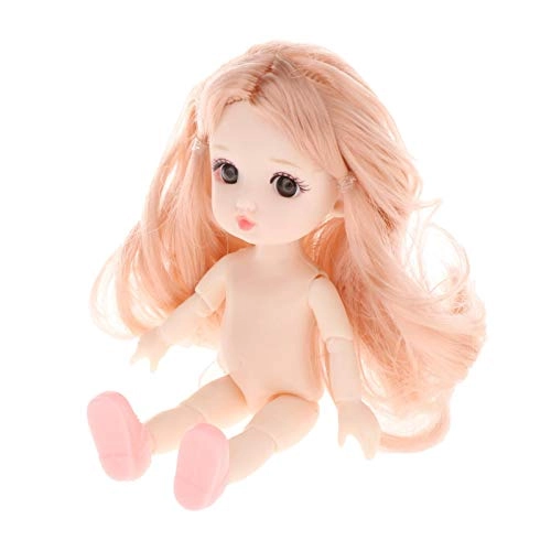BJD Doll - 1/12 Plastic Long Hair