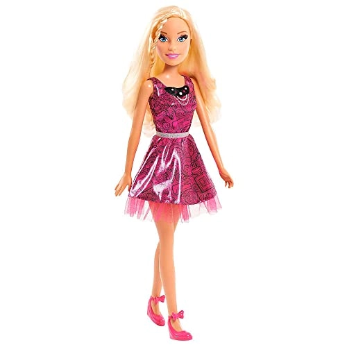 Barbie Fashionistas - 71 cm Iridescent Pink Dress Ages 3+