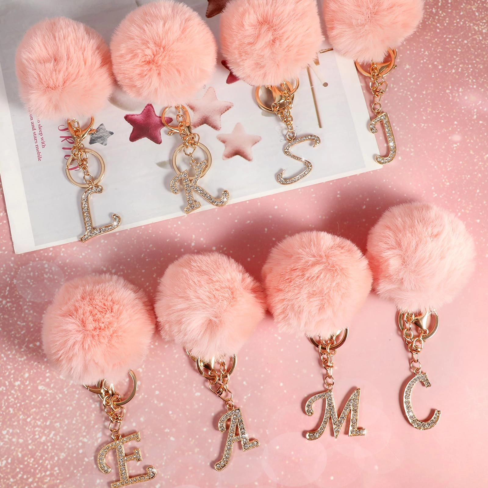 Initial Letter Keychain - Letter