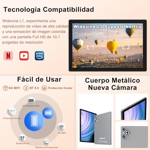 Tablette Tactile - 128GB 10.1"