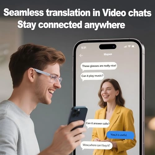 G3A - AI Smart Glasses 140+ Languages Bluetooth