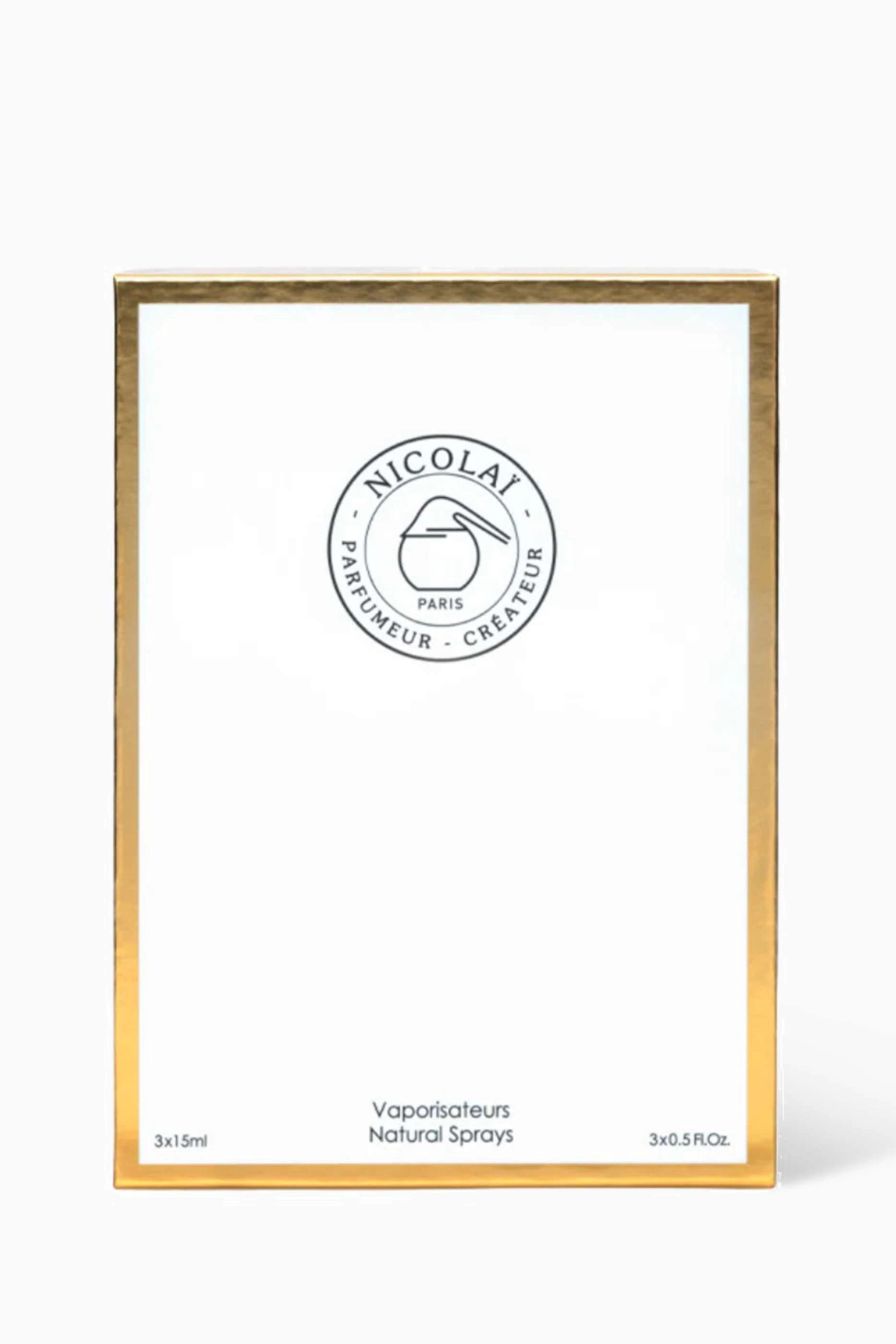 Patchouli Intense Eau de Parfum - 15ml + Bois Belize Eau de Parfum + Ambre Cashmere Eau de Parfum