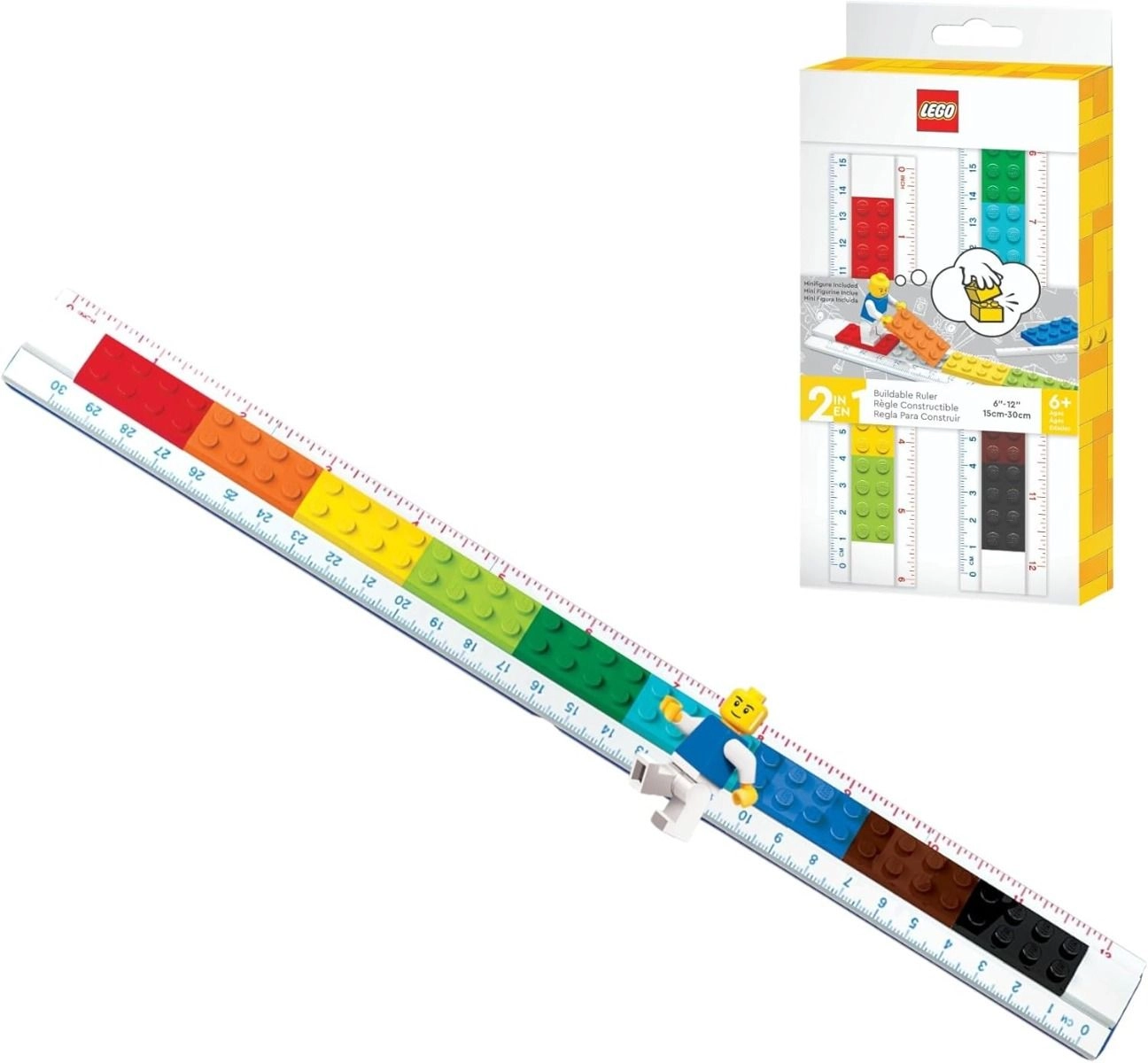 LEGO IQ - Ruler with Minifigure