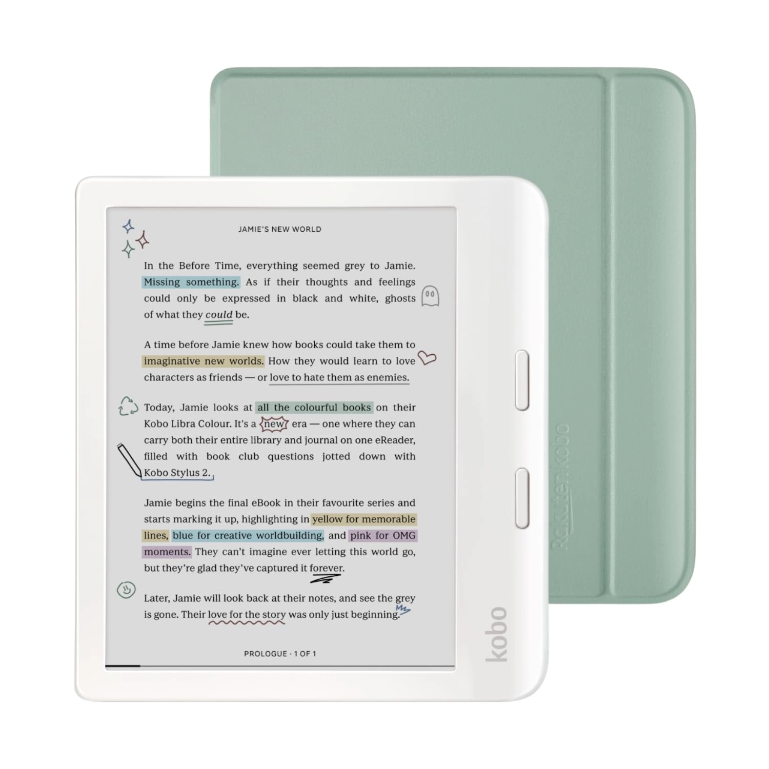 Libra Colour - 7 Inches 32GB Case Bundle