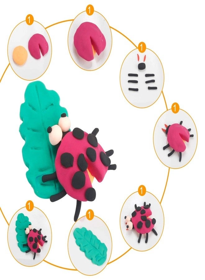 Trader Air Dry Magic Clay - 3+ years 12 Colors