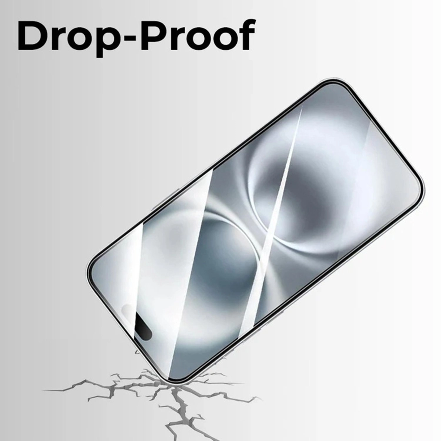 MagSafe Case - polycarbonate Clear + Screen Protector - 9H tempered glass for iPhone 17 Pro Max