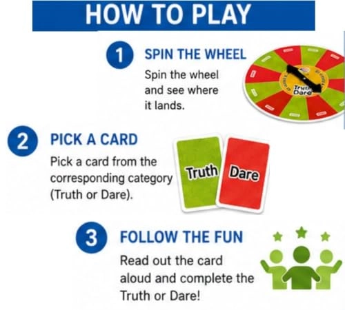 Truth and Dare - English Age 5+ Years