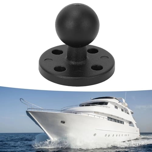 1 inch ball mount - marine grade aluminium alloy AMPS hole pattern