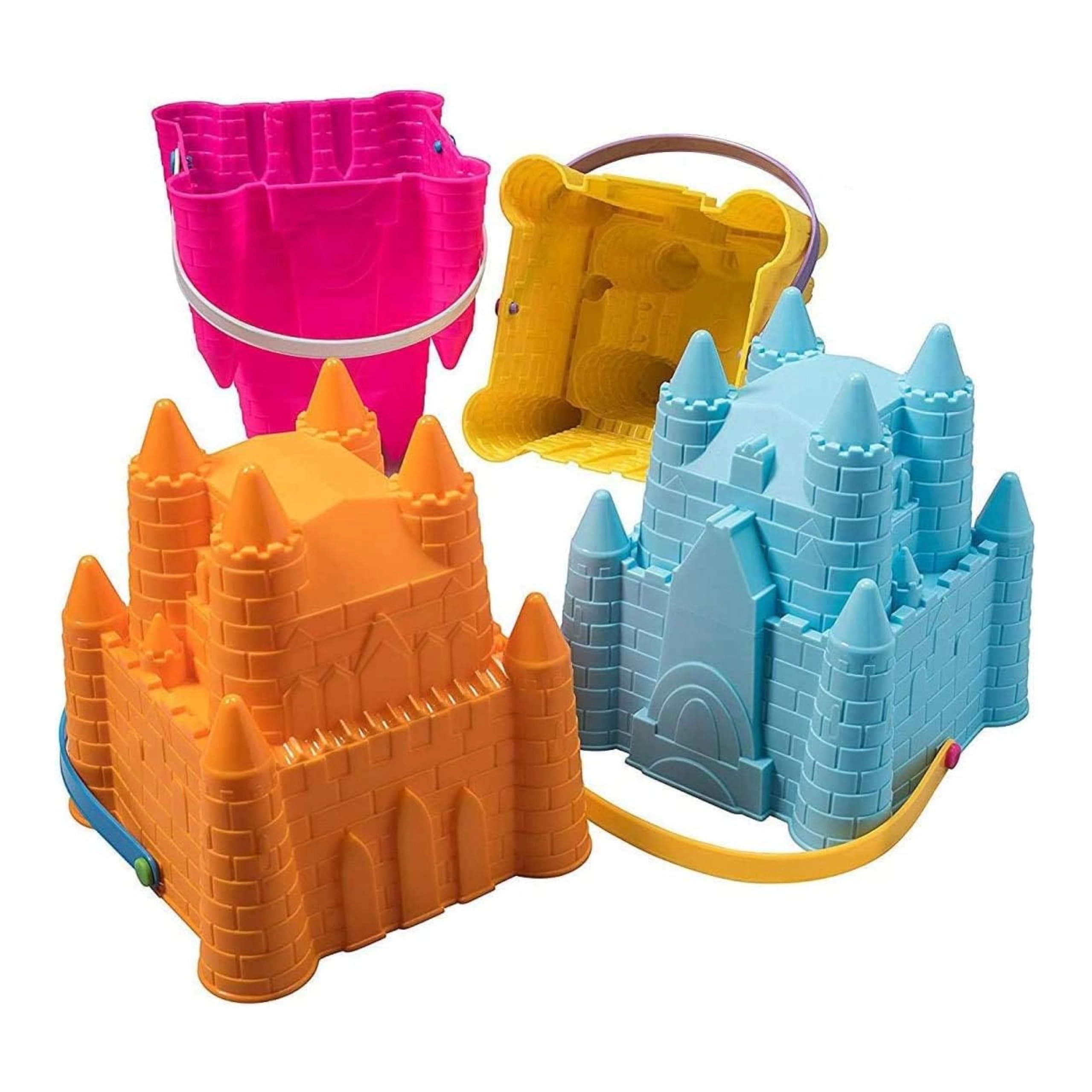 Top Race Sand Castle Molds - Set of 4 Kids Beach Toys