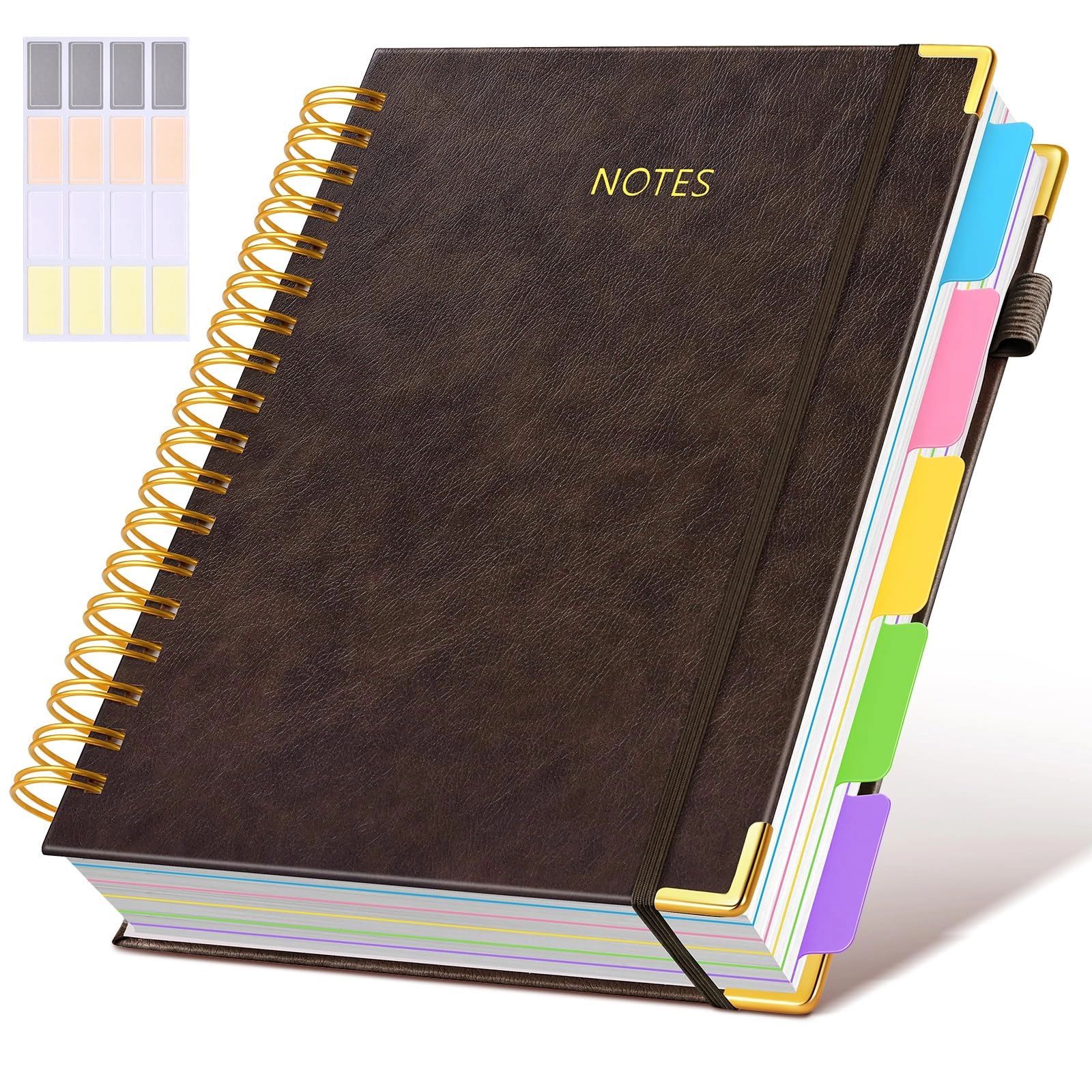 Spiral Notebook Large Hardcover - Lined 150 Sheets