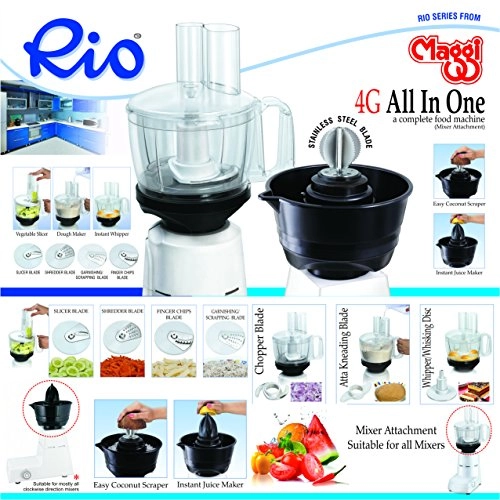 All In One 4G Food Processor Attachment