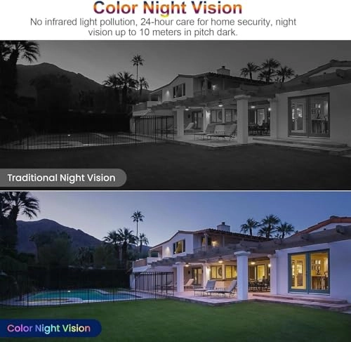 Light Bulb Security Camera 2K Pack