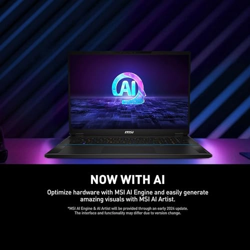 Stealth 18 AI Studio A1V 9S7-183111-008 - 18'' Core Ultra 9 185H 32GB DDR5 1 TB SSD