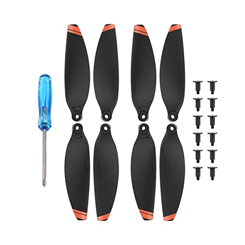 Propellers - Orange 2 pair + Screws + Screwdriver