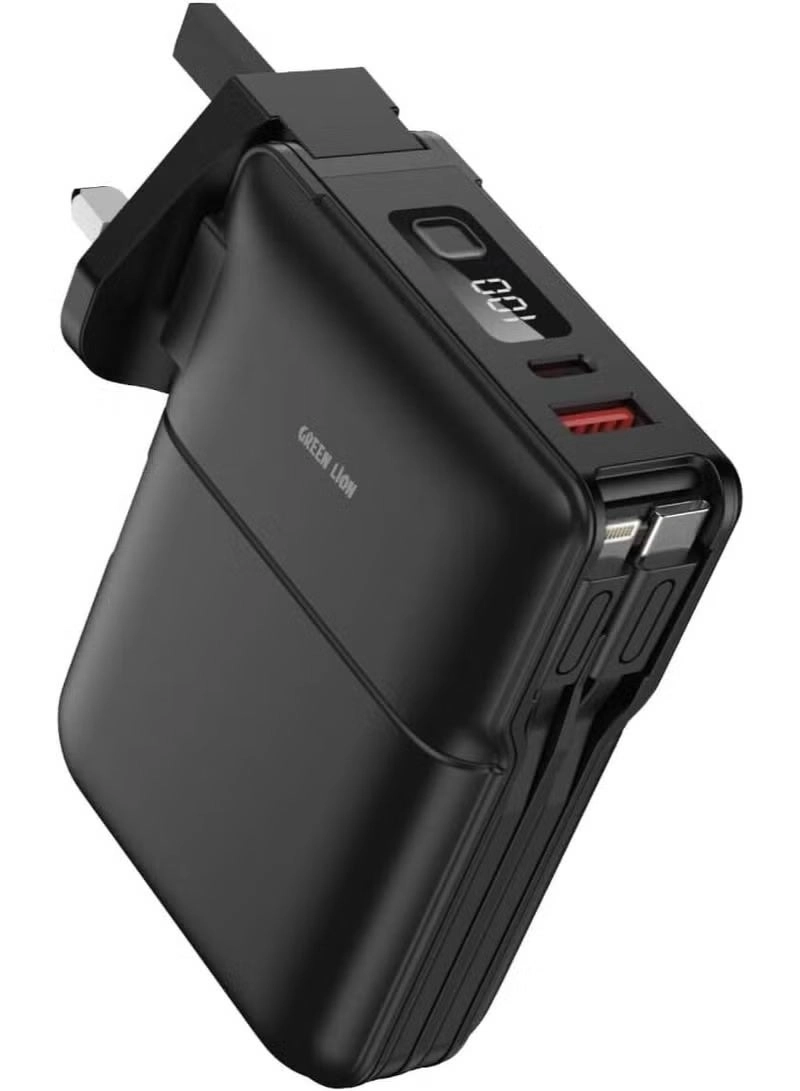 Trave-X - 10000 Watt-hour 22.5 Watt QC 22.5W|PD 20W|Lightning 20W Max