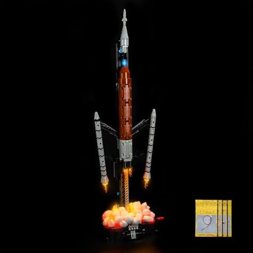 Light kit Compatible with Lego NASA Artemis Space Launch System Rocket (42221) - RC Version LED Lighting