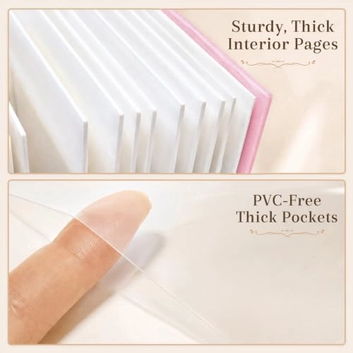 3" 128 Pockets Hardcover Photo Album