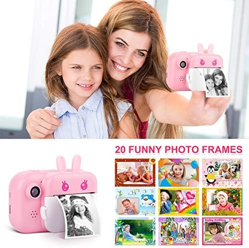 Instant Camera - 40MP 2.4 Inch Screen 32GB TF Card
