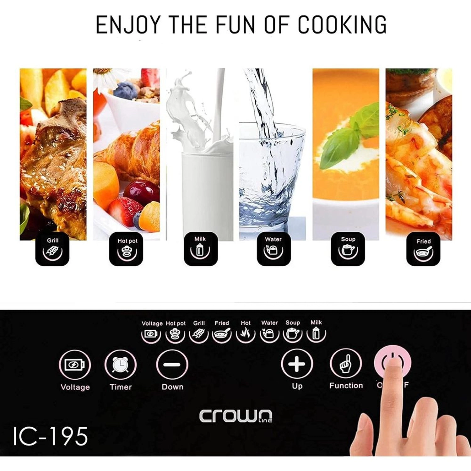 IC 195 Induction hob