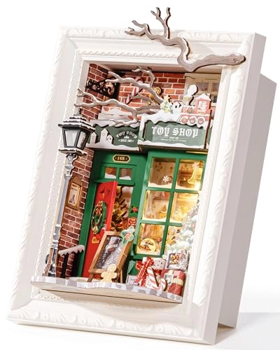 DIY Miniature Dollhouse Kit - Halloween/Christmas 1:20