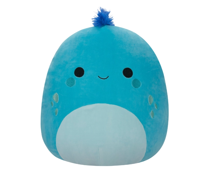 Squishmallows Dijimon Cyan Blue Iguana - 16 Inch Blue