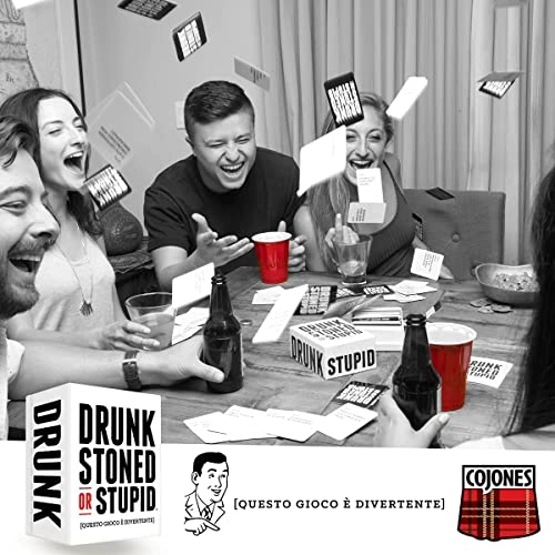 Drunk, Stoned or Stupid - Italian 18-99 Years 250 cards