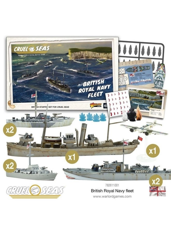 Cruel Seas British Royal Fleet - 1:300 Plastic Model Kit