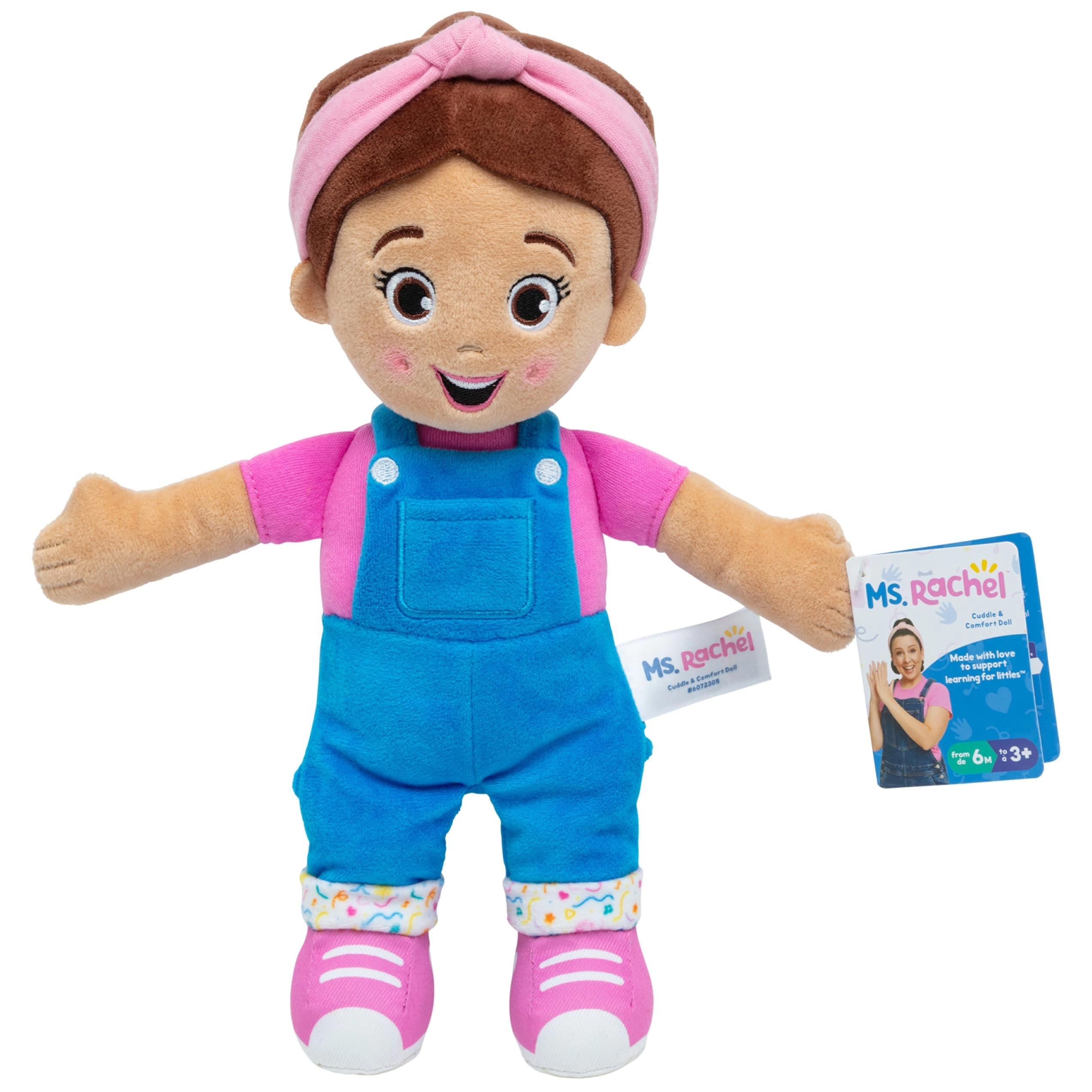 Spin Master Cuddle & Comfort Doll - 11" Premium Plush