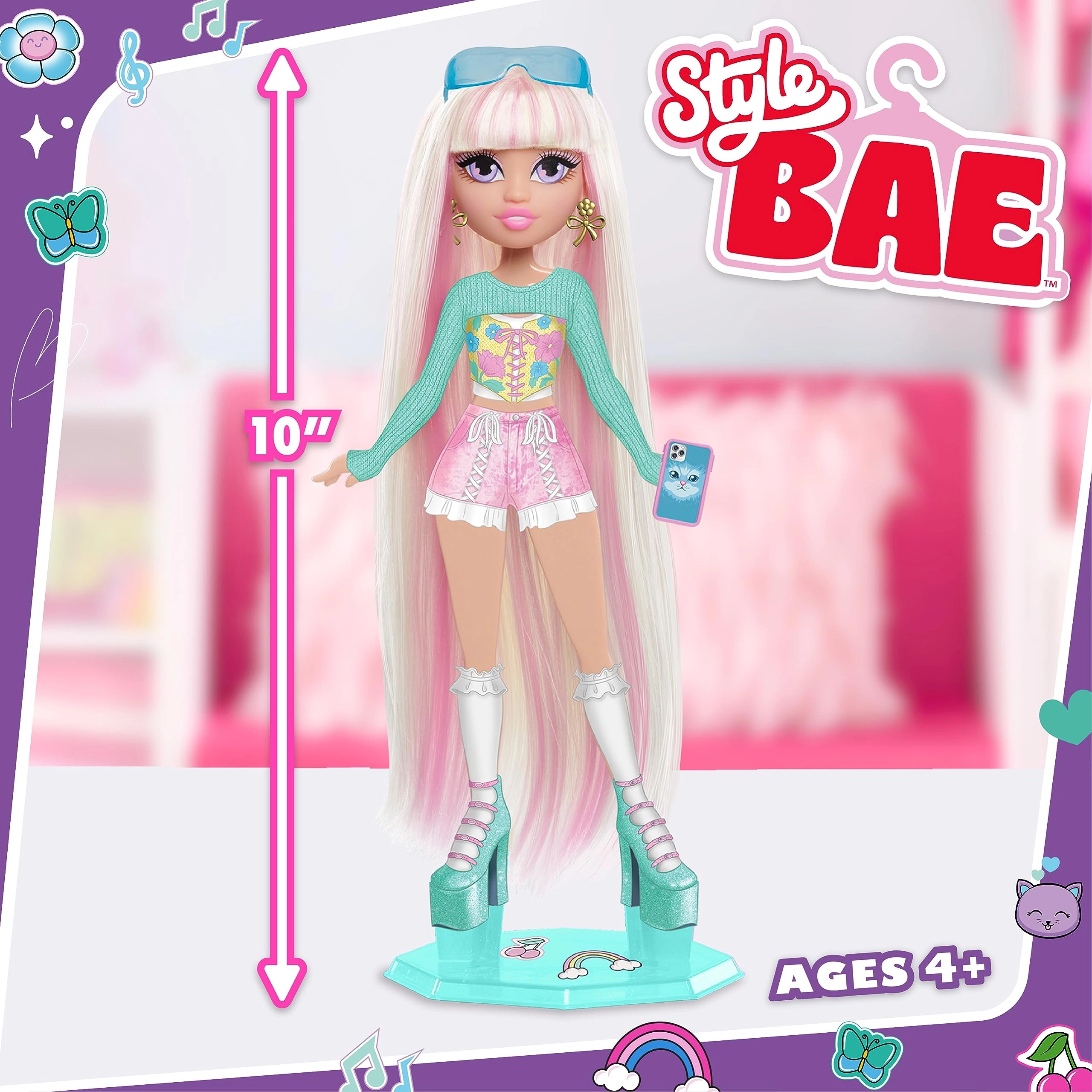 Kiki Styling Doll - 10-Inch 28-Pieces Ages 4+