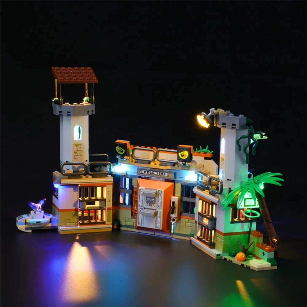 GEAMENT Lighting Kit Compatible with LEGO Newbury Abandoned Prison of Newbury - Hidden Side