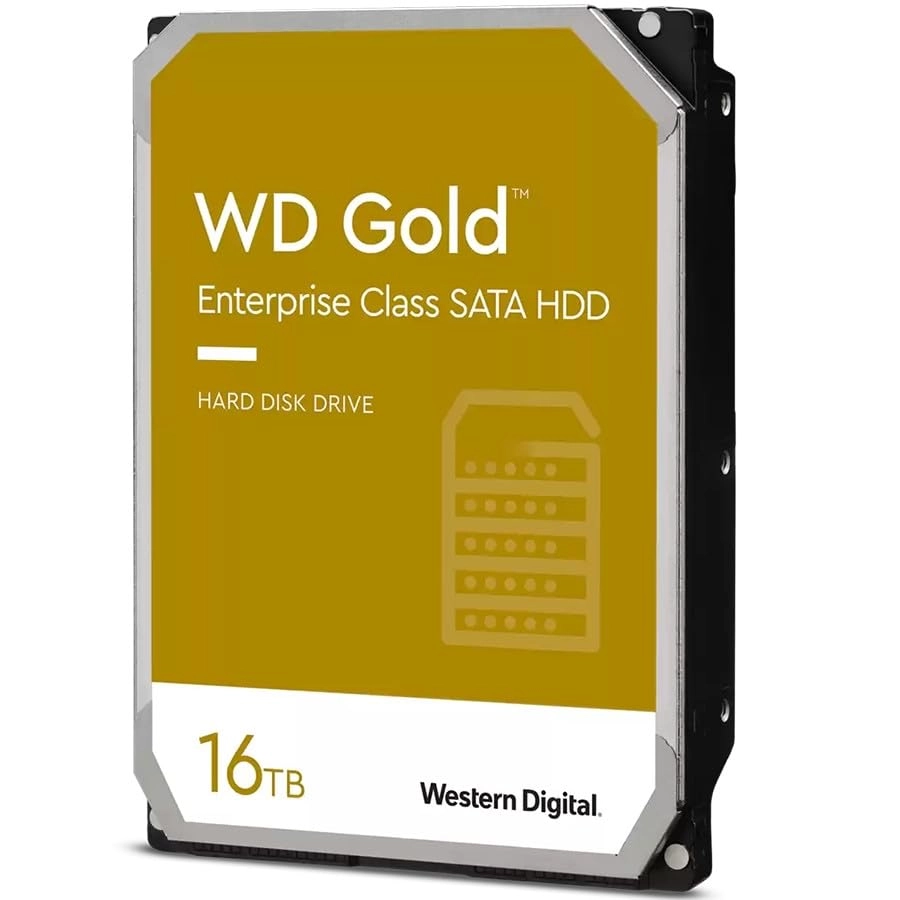 WD Gold 3.5" 7200rpm 512MB SATA 6Gb/s (WD161KRYZ) - 16TB