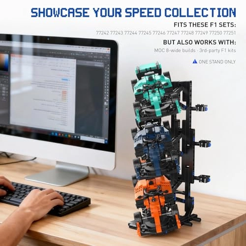 Display Stand - Black Plastic